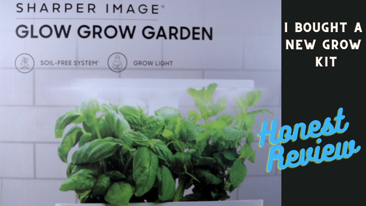 Sharper Image Glow Grow Garden. Indoor Garden All In one